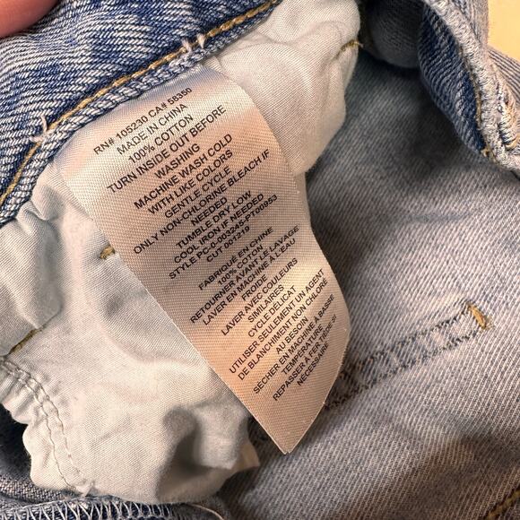 Current/Elliott Distressed Mom Jeans Size 28 - Picture 6 of 6
